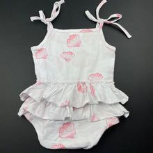 Load image into Gallery viewer, Girls Maman, stretchy summer romper, FUC, size 0,  