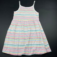 Load image into Gallery viewer, Girls Anko, cotton casual summer dress, FUC, size 7, L: 61cm