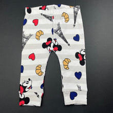Load image into Gallery viewer, Girls Peter Alexander, Minnie Mouse waffle pyjama pants / bottoms, EUC, size 0,  