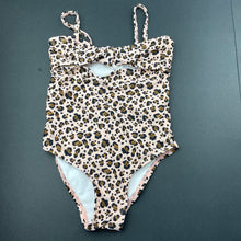Load image into Gallery viewer, Girls Cotton On, leopard print swim one-piece, EUC, size 3,  
