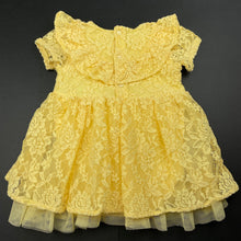 Load image into Gallery viewer, Girls Dymples, floral lace romper dress, GUC, size 1, L: 40cm