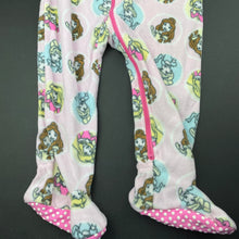 Load image into Gallery viewer, Girls Disney, Princess, fleece zip coverall / pyjamas, NEW, size 2,  