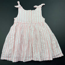 Load image into Gallery viewer, Girls Kids &amp; Co, cotton lined casual summer dress, EUC, size 0, L: 40cm