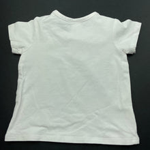 Load image into Gallery viewer, Girls Target, white stretchy t-shirt / top, EUC, size 000,  