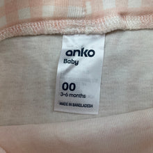 Load image into Gallery viewer, Girls Anko, pink check cotton shorts, elasticated, EUC, size 00,  