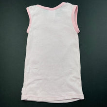 Load image into Gallery viewer, Girls Target, pink stripe cotton singlet top, GUC, size 000,  