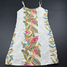 Load image into Gallery viewer, Girls KY&#39;S, Authentic Hawaiian cotton summer dress, GUC, size 8, L: 68cm