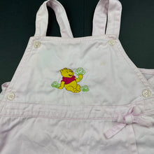 Load image into Gallery viewer, Girls Winnie the Pooh, overalls / shortalls, marks on front, FUC, size 2,  