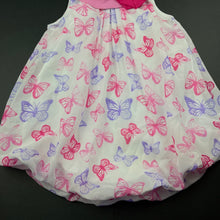 Load image into Gallery viewer, Girls Baby Essentials, lined lightweight bubble romper, EUC, size 1-2,  