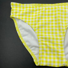 Load image into Gallery viewer, Girls Mango, yellow check swim bottoms, EUC, size 8,  