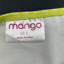 Load image into Gallery viewer, Girls Mango, yellow check swim bottoms, EUC, size 8,  