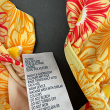 Load image into Gallery viewer, Girls Anko, yellow floral swim one-piece, EUC, size 7,  