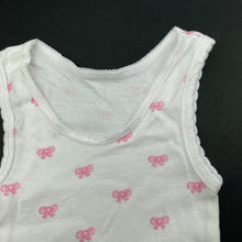 Load image into Gallery viewer, Girls Tiny Little Wonders, cotton singlet top, GUC, size 00,  