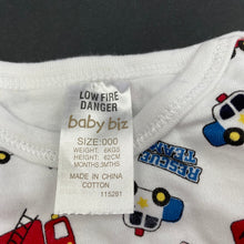 Load image into Gallery viewer, Boys Baby Biz, cotton bodysuit / romper, GUC, size 000,  