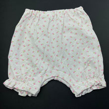 Load image into Gallery viewer, Girls floral, stretchy shorts / bottoms, GUC, size 00,  