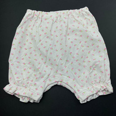 Girls floral, stretchy shorts / bottoms, GUC, size 00,  