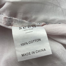 Load image into Gallery viewer, Girls Seed, lined lightweight cotton dress, FUC, size 1, L: 42cm