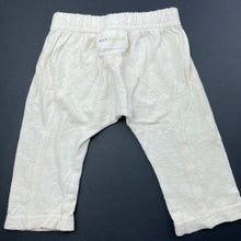 Load image into Gallery viewer, unisex Eco Divine, hemp / organic cotton leggings / bottoms, GUC, size 000,  