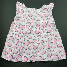 Load image into Gallery viewer, Girls Kids &amp; Co, cotton top, watermelons, L: 29cm, FUC, size 000,  