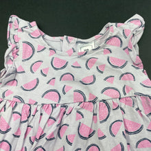 Load image into Gallery viewer, Girls Kids &amp; Co, cotton top, watermelons, L: 29cm, FUC, size 000,  