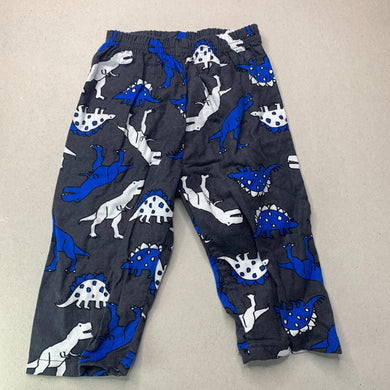 Boys Baby Berry, flannel cotton pyjama pants / bottoms, EUC, size 0,  