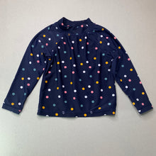 Load image into Gallery viewer, Girls Anko, navy long sleeve rashie / swim top, GUC, size 2,  