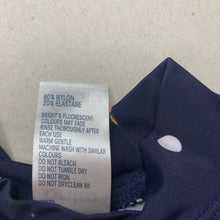 Load image into Gallery viewer, Girls Anko, navy long sleeve rashie / swim top, GUC, size 2,  