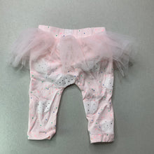 Load image into Gallery viewer, Girls Cotton On, pink tutu leggings, elasticated, EUC, size 00,  