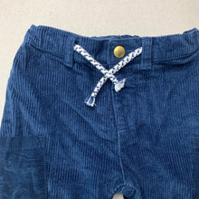 Load image into Gallery viewer, Boys Anko, cotton lined corduroy pants, adjustable, Inside leg: 28cm, EUC, size 1,  