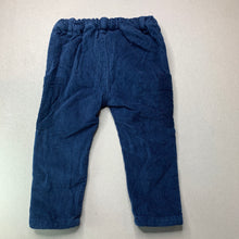 Load image into Gallery viewer, Boys Anko, cotton lined corduroy pants, adjustable, Inside leg: 28cm, EUC, size 1,  