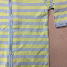 Load image into Gallery viewer, unisex Emotion &amp; Kids, striped cotton romper, GUC, size 00,  