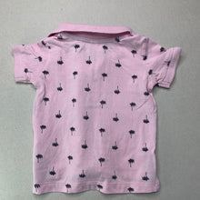 Load image into Gallery viewer, Girls Dymples, pink cotton polo top, GUC, size 00,  