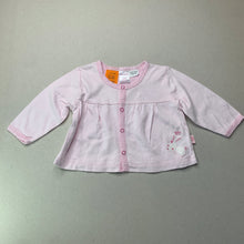 Load image into Gallery viewer, Girls Baby Patch, pink cotton long sleeve top, FUC, size 00,  