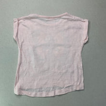 Load image into Gallery viewer, Girls Tiny Little Wonders, pink cotton t-shirt / top, FUC, size 0,  