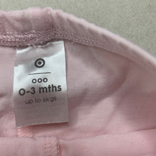 Load image into Gallery viewer, Girls Target, pink stretchy leggings / bottoms, EUC, size 000,  