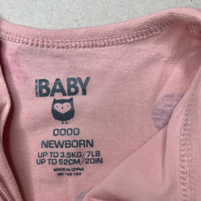 Load image into Gallery viewer, Girls Cotton On, zip coverall / romper, GUC, size 0000,  