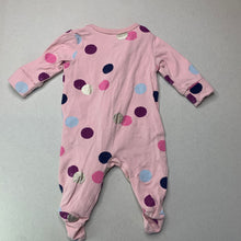 Load image into Gallery viewer, Girls Cotton On, zip coverall / romper, GUC, size 0000,  