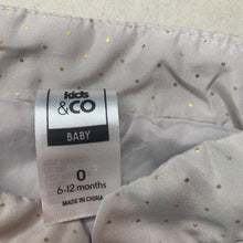 Load image into Gallery viewer, Girls Kids &amp; Co, grey &amp; gold puffer vest / jacket, EUC, size 0,  