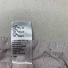 Load image into Gallery viewer, Girls Kids &amp; Co, grey &amp; gold puffer vest / jacket, EUC, size 0,  