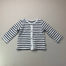 Load image into Gallery viewer, unisex reversible, striped cotton long sleeve top, FUC, size 3 months,  