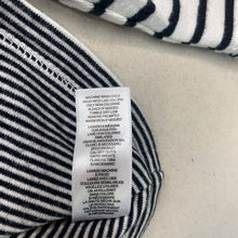 Load image into Gallery viewer, unisex reversible, striped cotton long sleeve top, FUC, size 3 months,  