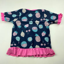 Load image into Gallery viewer, Girls Dymples, short sleeve rashie / swim top, FUC, size 2,  