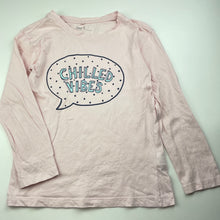 Load image into Gallery viewer, Girls Anko, pink cotton long sleeve t-shirt / top, FUC, size 8,  