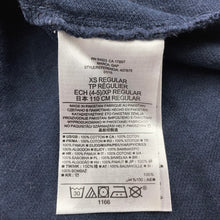 Load image into Gallery viewer, Boys GAP, navy cotton polo shirt top, GUC, size 4-5,  