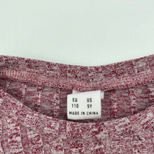 Load image into Gallery viewer, Girls SHEIN, lightweight tie front top, GUC, size 5,  