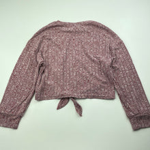 Load image into Gallery viewer, Girls SHEIN, lightweight tie front top, GUC, size 5,  