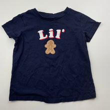 Load image into Gallery viewer, unisex Big W, cotton Christmas pyjama top, gingerbread man, EUC, size 3,  