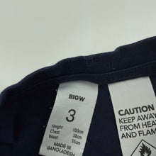 Load image into Gallery viewer, unisex Big W, cotton Christmas pyjama top, gingerbread man, EUC, size 3,  