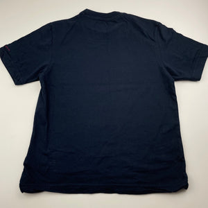 Boys Ben Sherman, navy cotton t-shirt / top, Sz: S, armpit to armpit: 39cm, GUC, size 10-11,  
