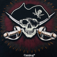 Load image into Gallery viewer, Boys GILDAN, dark navy cotton t-shirt / top, skull, Sz: M, armpit to armpit: 40cm, GUC, size 10-12,  